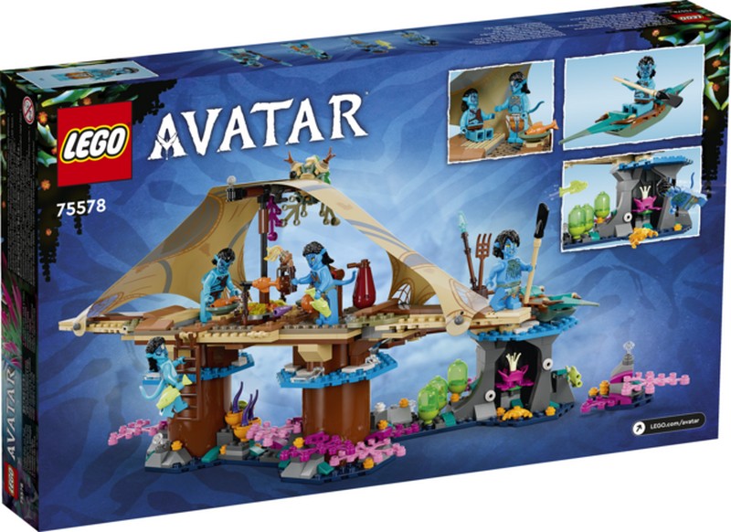 LEGO Avatar 75578 Metkayina otthona a zátonyon