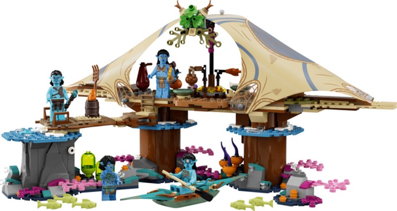 LEGO Avatar 75578 Metkayina otthona a zátonyon