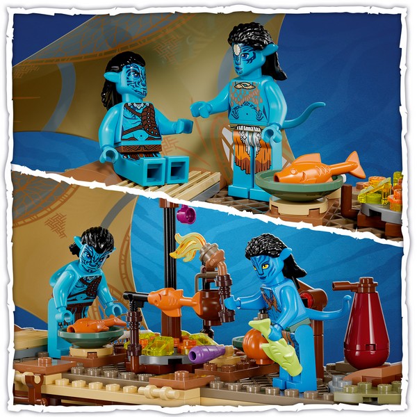 LEGO Avatar 75578 Metkayina otthona a zátonyon