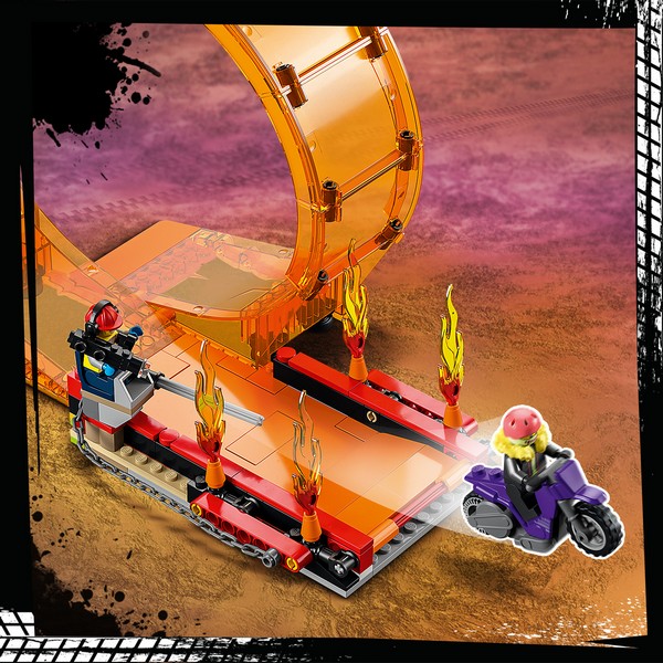 LEGO City 60339 Kaszkadőr aréna dupla hurokkal