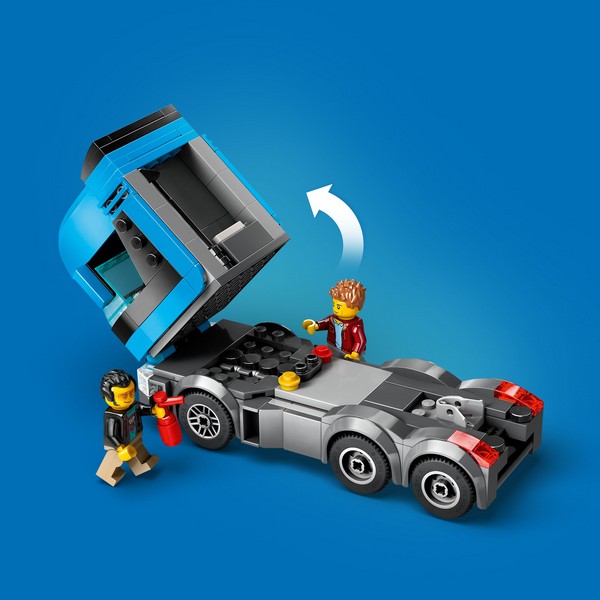 LEGO City 60408 Autószállító kamion sportautókkal