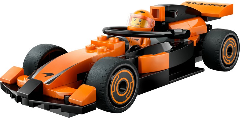 LEGO City 60442 F1®-es pilóta McLaren versenyautóval