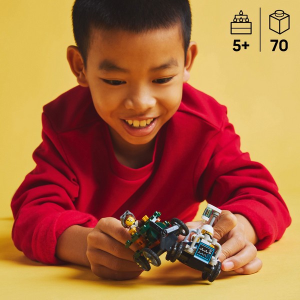 LEGO City 60459 Repülő vs. kórházi ágy, versenyautós csomag