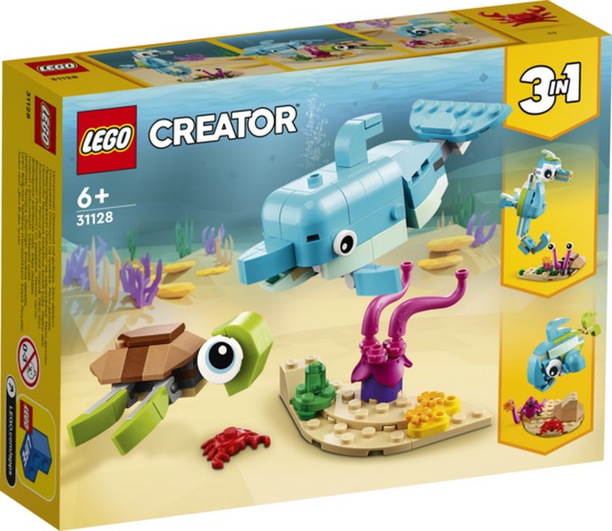 LEGO Creator 31128 Delfin és teknős