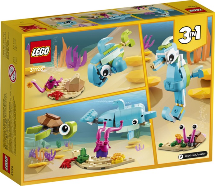 LEGO Creator 31128 Delfin és teknős