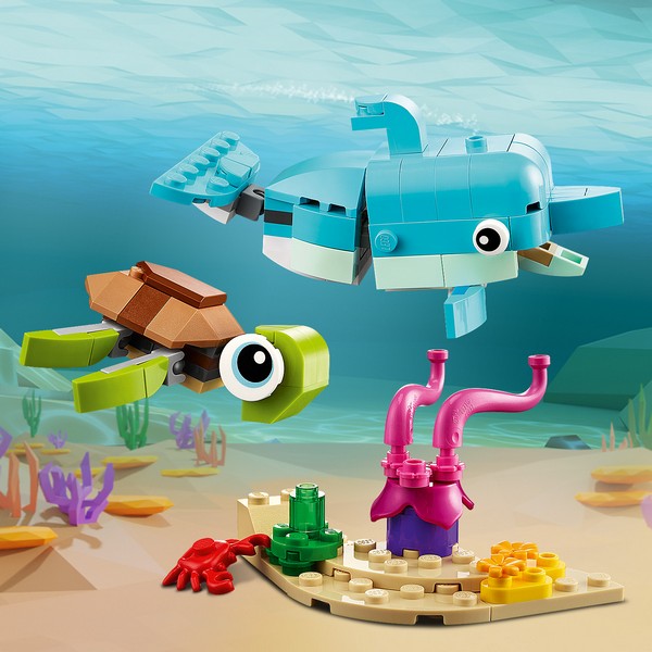 LEGO Creator 31128 Delfin és teknős