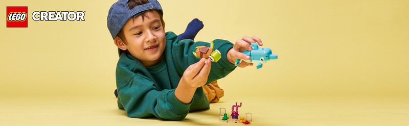 LEGO Creator 31128 Delfin és teknős