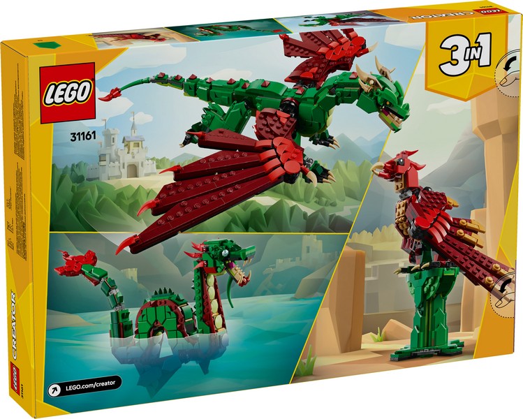 LEGO Creator 31161 Középkori Sárkány