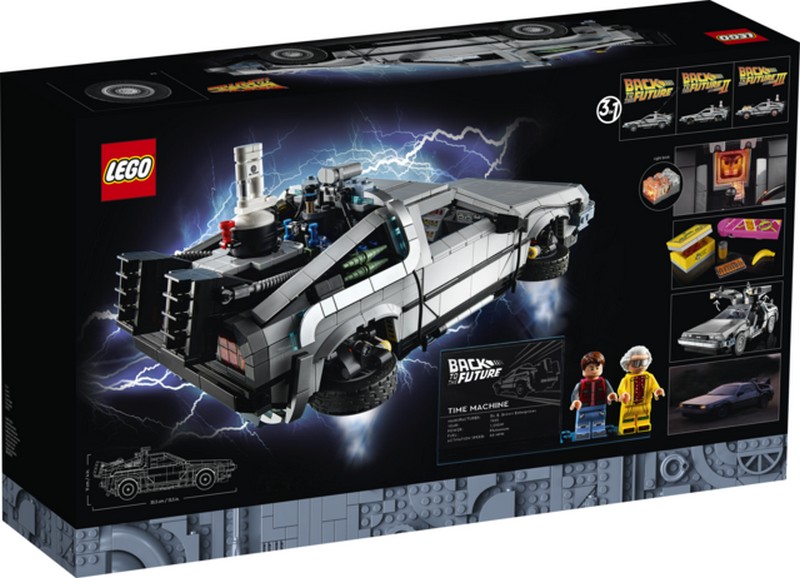 LEGO Creator Expert 10300 Vissza a jövőbe időgép