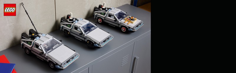 LEGO Creator Expert 10300 Vissza a jövőbe időgép