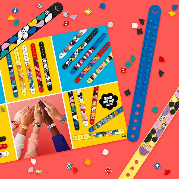 LEGO DOTS 41947 Mickey és barátai karkötők óriáscsomag