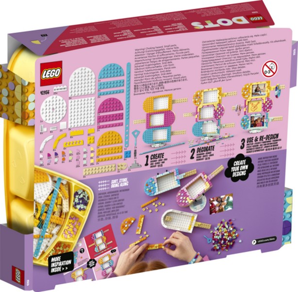 LEGO DOTS 41956 Fagylaltos képkeret és karkötő