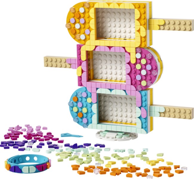 LEGO DOTS 41956 Fagylaltos képkeret és karkötő