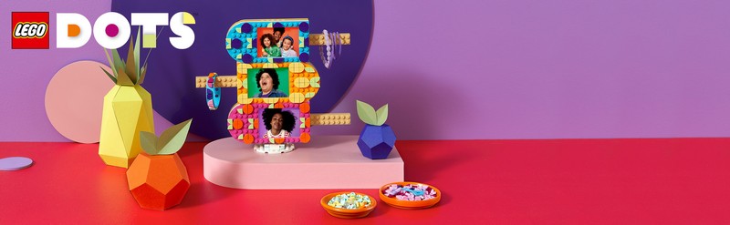 LEGO DOTS 41956 Fagylaltos képkeret és karkötő