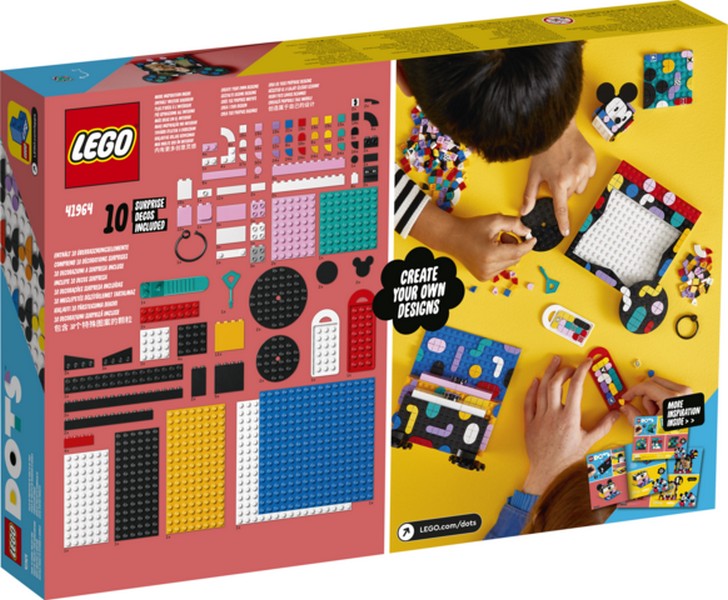 LEGO DOTS 41964 Mickey egér és Minnie egér tanévkezdő doboz