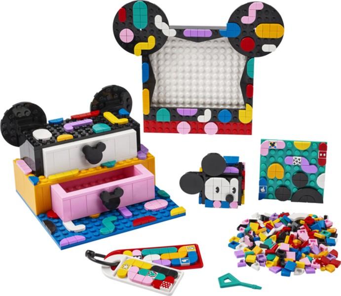 LEGO DOTS 41964 Mickey egér és Minnie egér tanévkezdő doboz