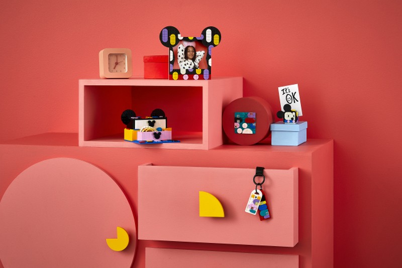 LEGO DOTS 41964 Mickey egér és Minnie egér tanévkezdő doboz