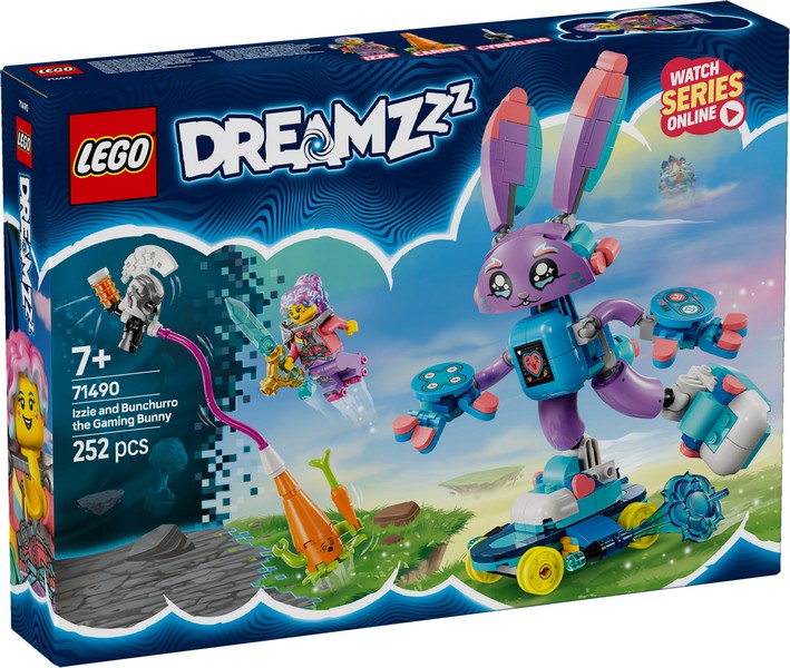 LEGO DREAMZzz 71490 Izzie És Bunchurro, A Gaming Nyuszi