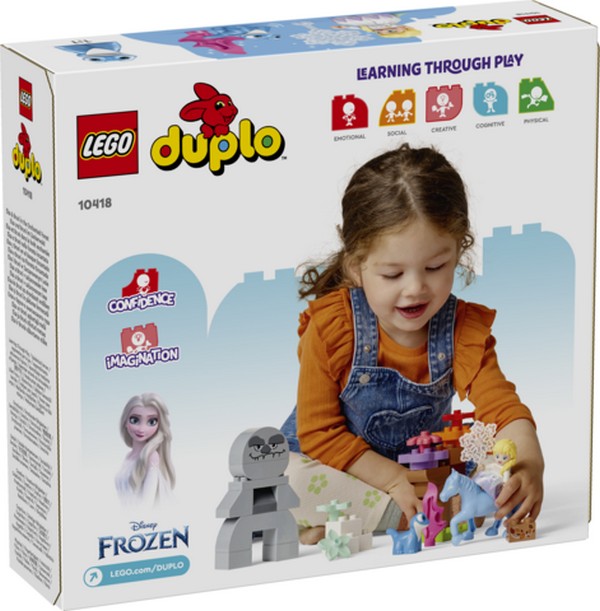 LEGO DUPLO 10418 Elsa és Bruni az Elvarázsolt Erdőben