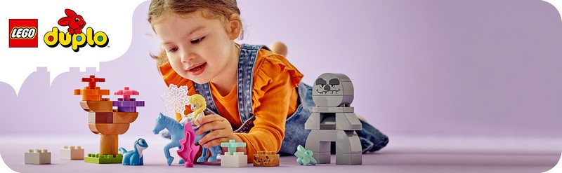 LEGO DUPLO 10418 Elsa és Bruni az Elvarázsolt Erdőben