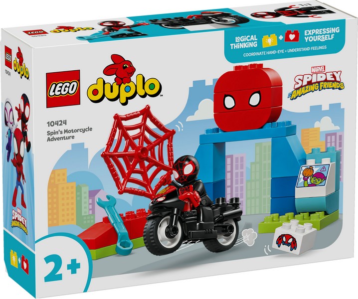 LEGO DUPLO 10424 Spin motorkerékpáros kalandjai