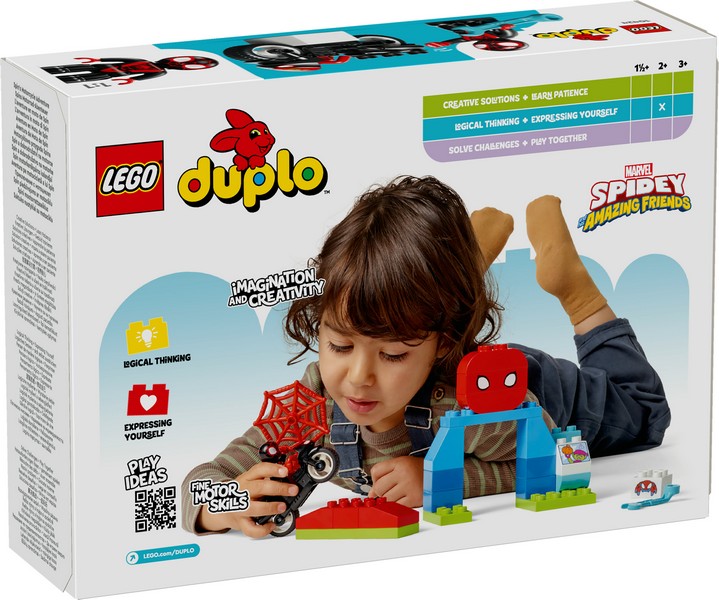 LEGO DUPLO 10424 Spin motorkerékpáros kalandjai