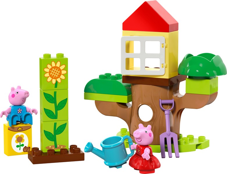 LEGO DUPLO 10431 Peppa malac kertje és lombháza