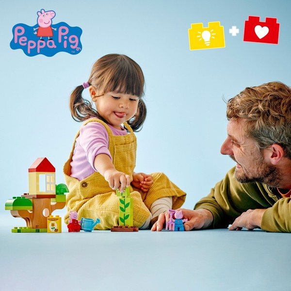 LEGO DUPLO 10431 Peppa malac kertje és lombháza