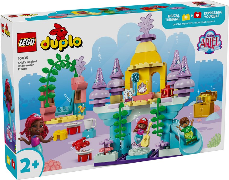 LEGO DUPLO 10435 Ariel varázslatos víz alatti palotája