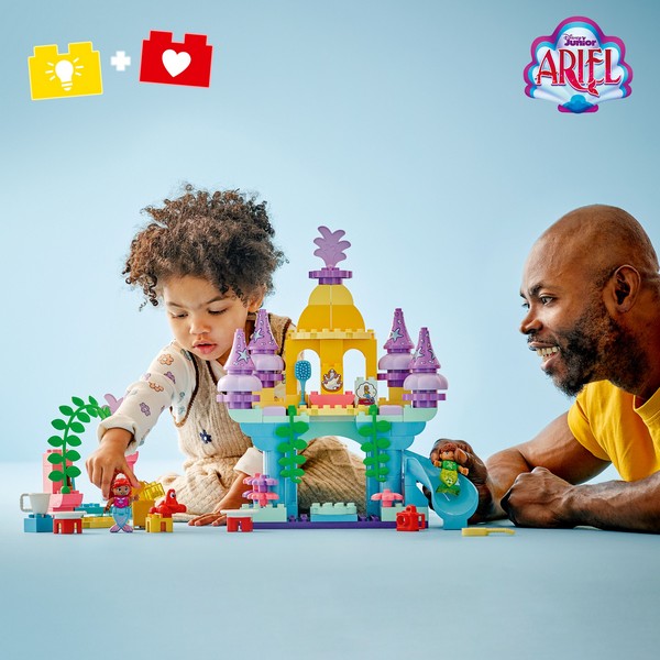 LEGO DUPLO 10435 Ariel varázslatos víz alatti palotája