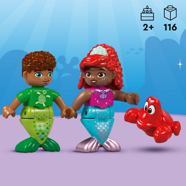 LEGO DUPLO 10435 Ariel varázslatos víz alatti palotája