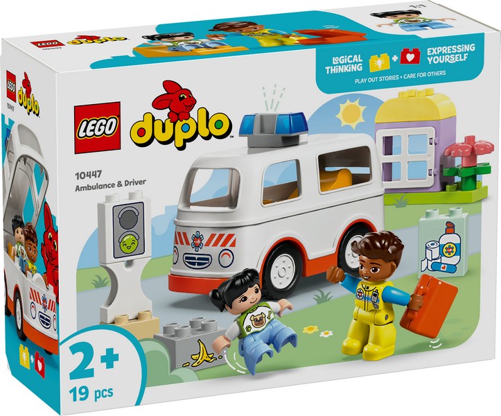 LEGO DUPLO 10447 Mentőautó és mentősofőr
