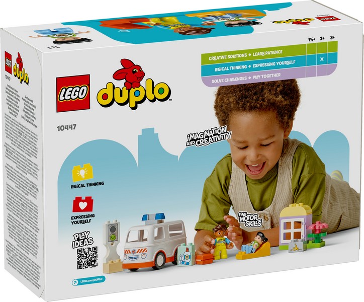 LEGO DUPLO 10447 Mentőautó és mentősofőr