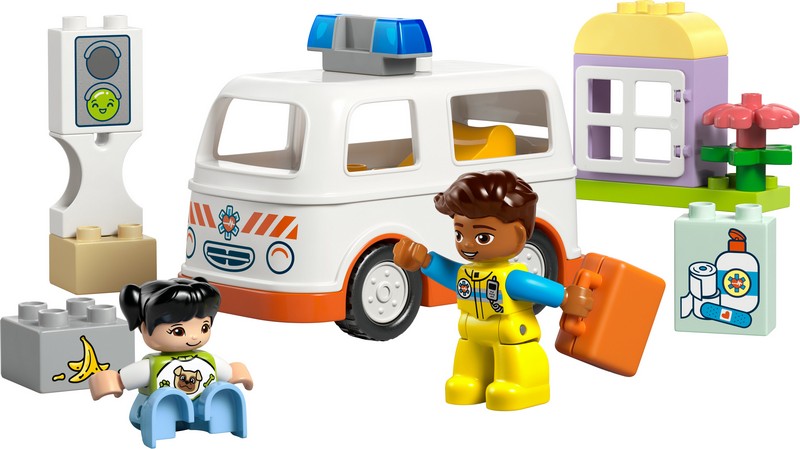 LEGO DUPLO 10447 Mentőautó és mentősofőr