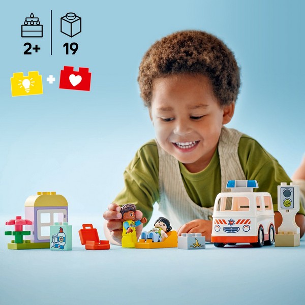 LEGO DUPLO 10447 Mentőautó és mentősofőr