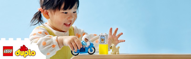LEGO DUPLO 10967 Rendőrségi motorkerékpár