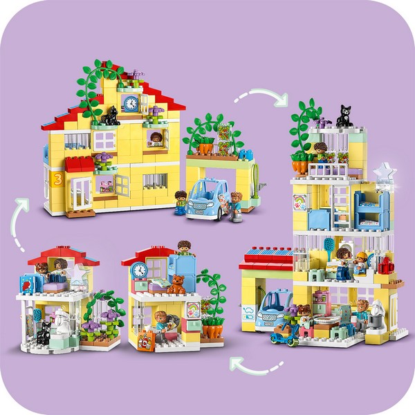 LEGO DUPLO 10994 3 az 1-ben családi ház