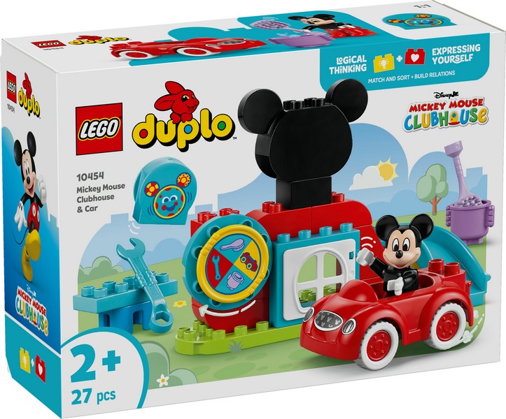 LEGO Disney 10454 Mickey Egér Játszótere És Autója