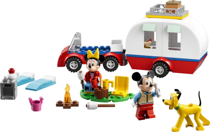 LEGO Disney 10777 Mickey és Minnie egér kempingezik
