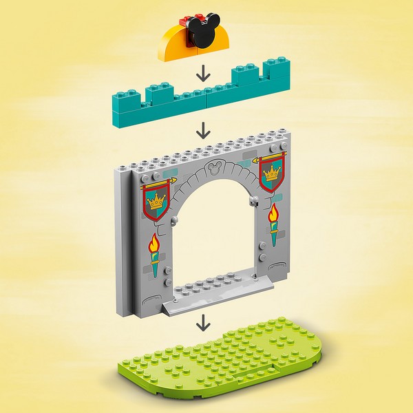 LEGO Disney 10780 Mickey és barátai várvédők