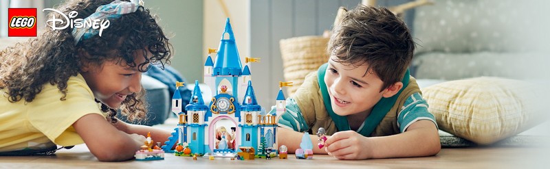LEGO Disney 43206 Hamupipőke és Szőke herceg kastélya