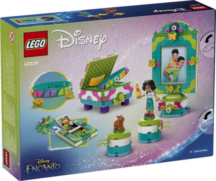 LEGO Disney 43239 Mirabel Képkerete És Ékszerdoboza