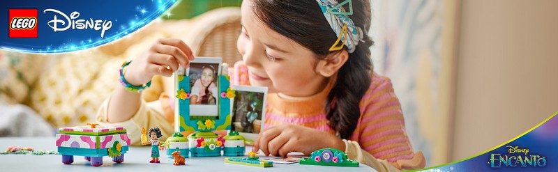 LEGO Disney 43239 Mirabel Képkerete És Ékszerdoboza