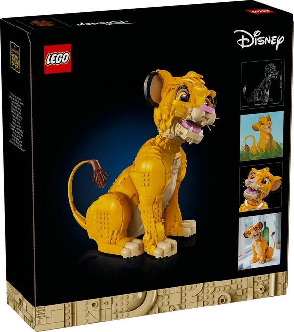LEGO Disney 43247 Simba, az ifjú oroszlánkirály
