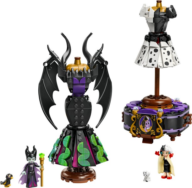 LEGO Disney 43262 Demóna És Szörnyella De Frász Ruhái