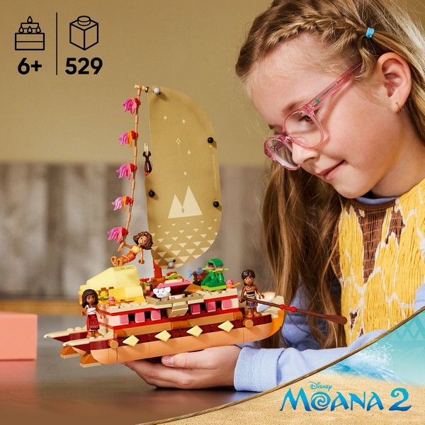 LEGO Disney Princess 43270 Vaiana Kalandokkal Teli Kenuja