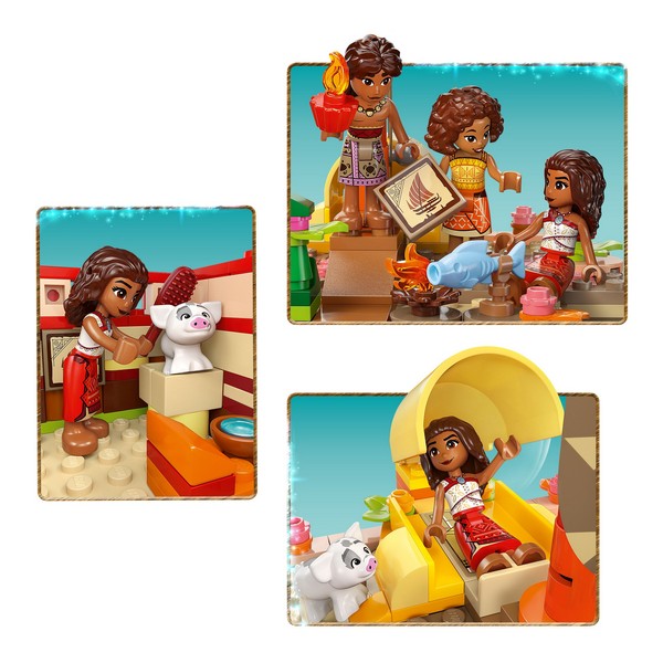 LEGO Disney Princess 43270 Vaiana Kalandokkal Teli Kenuja