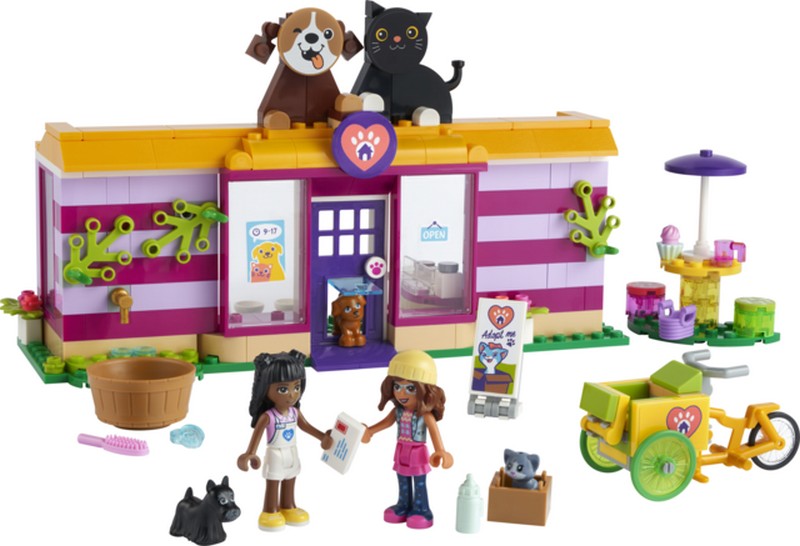LEGO Friends 41699 Kisállat örökbefogadó kávézó