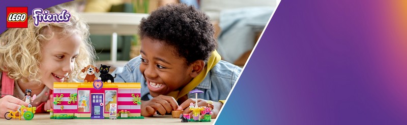 LEGO Friends 41699 Kisállat örökbefogadó kávézó