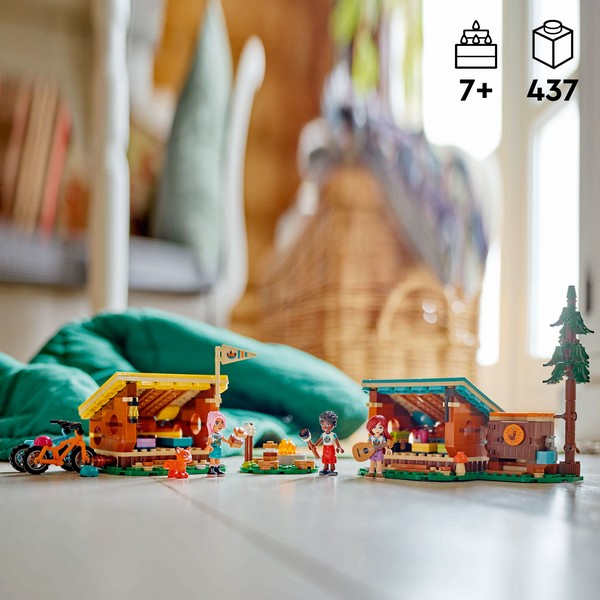 LEGO Friends 42624 Otthonos kabinok a kalandtáborban